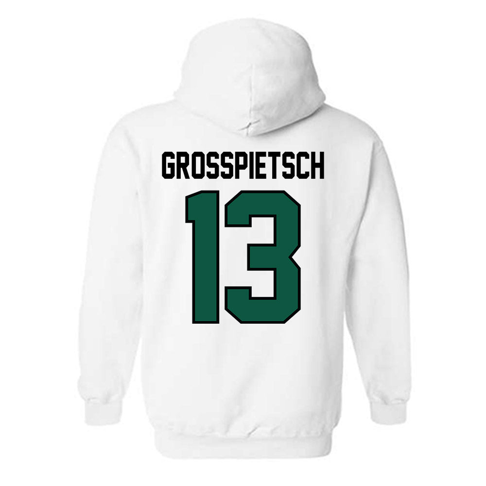 Cleveland State - NCAA Men's Lacrosse : James Grosspietsch - Classic Shersey Hooded Sweatshirt-1