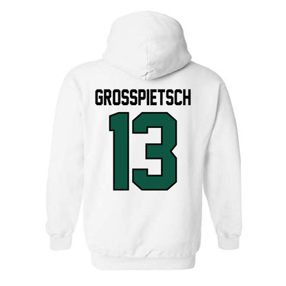 Cleveland State - NCAA Men's Lacrosse : James Grosspietsch - Classic Shersey Hooded Sweatshirt-1