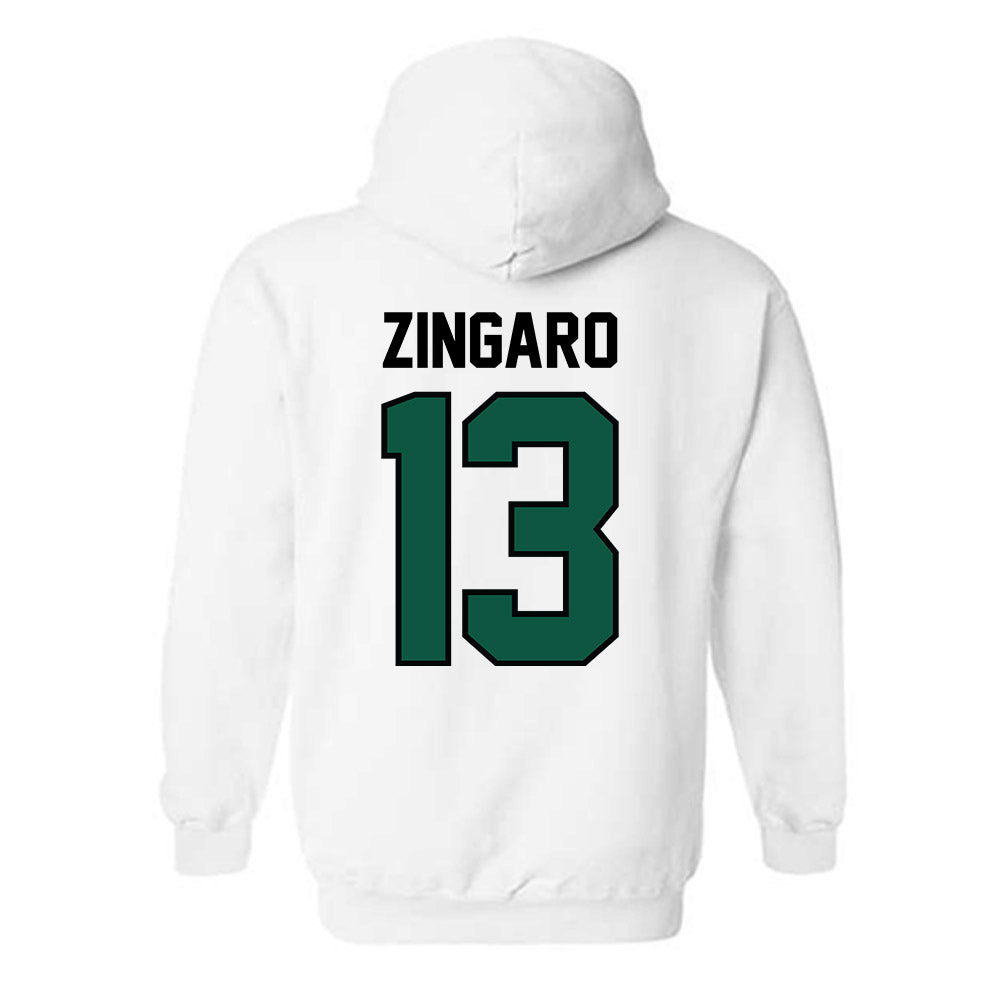 Cleveland State - NCAA Women's Basketball : Izabella Zingaro - Classic Shersey Hooded Sweatshirt-1