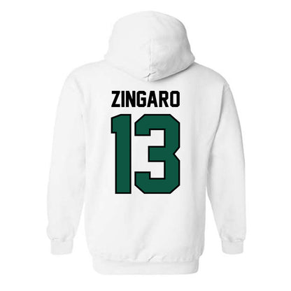 Cleveland State - NCAA Women's Basketball : Izabella Zingaro - Classic Shersey Hooded Sweatshirt-1