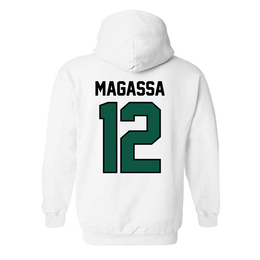 Cleveland State - NCAA Women's Basketball : Ayisse Magassa - Classic Shersey Hooded Sweatshirt-1