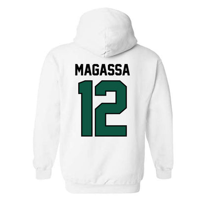 Cleveland State - NCAA Women's Basketball : Ayisse Magassa - Classic Shersey Hooded Sweatshirt-1