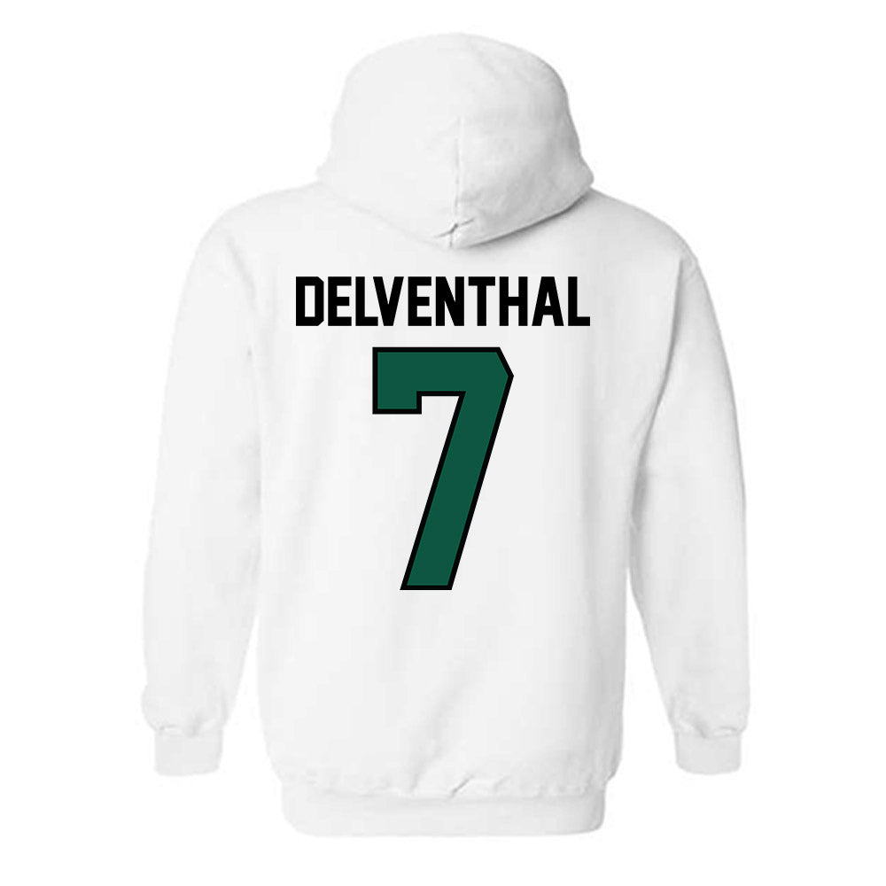 Cleveland State - NCAA Women's Volleyball : Vayda Delventhal - Classic Shersey Hooded Sweatshirt-1