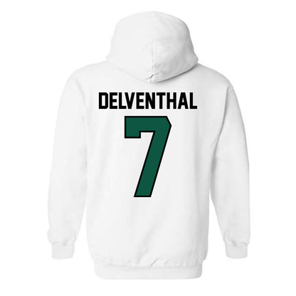 Cleveland State - NCAA Women's Volleyball : Vayda Delventhal - Classic Shersey Hooded Sweatshirt-1