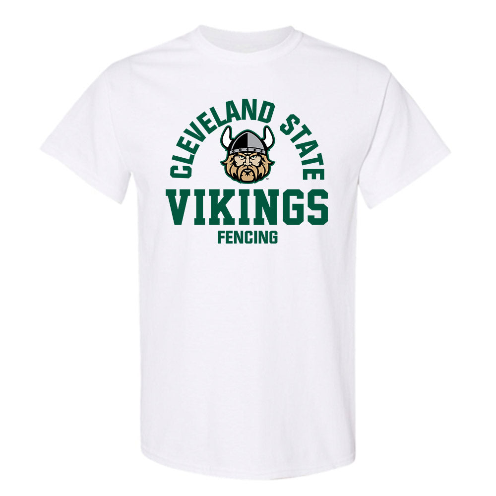 Cleveland State - NCAA Men's Fencing : Trent Chemezov - Classic Shersey T-Shirt-0