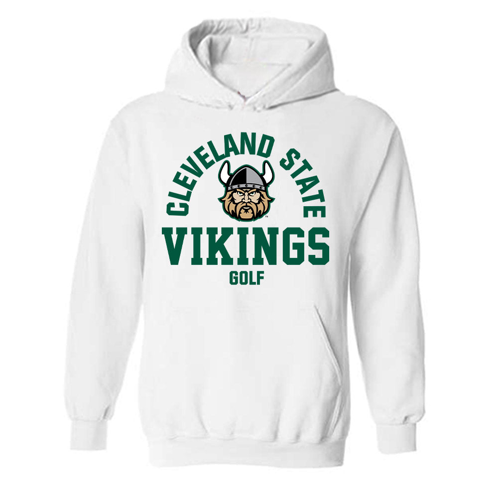 Cleveland State - NCAA Men's Golf : Dillon Pendergast - Classic Shersey Hooded Sweatshirt-0