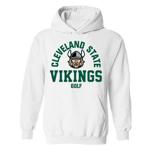 Cleveland State - NCAA Men's Golf : Dillon Pendergast - Classic Shersey Hooded Sweatshirt-0