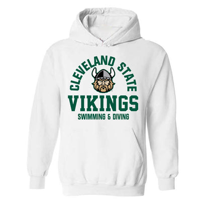 Cleveland State - NCAA Men's Swimming & Diving : Nate Steiner - Classic Shersey Hooded Sweatshirt-0