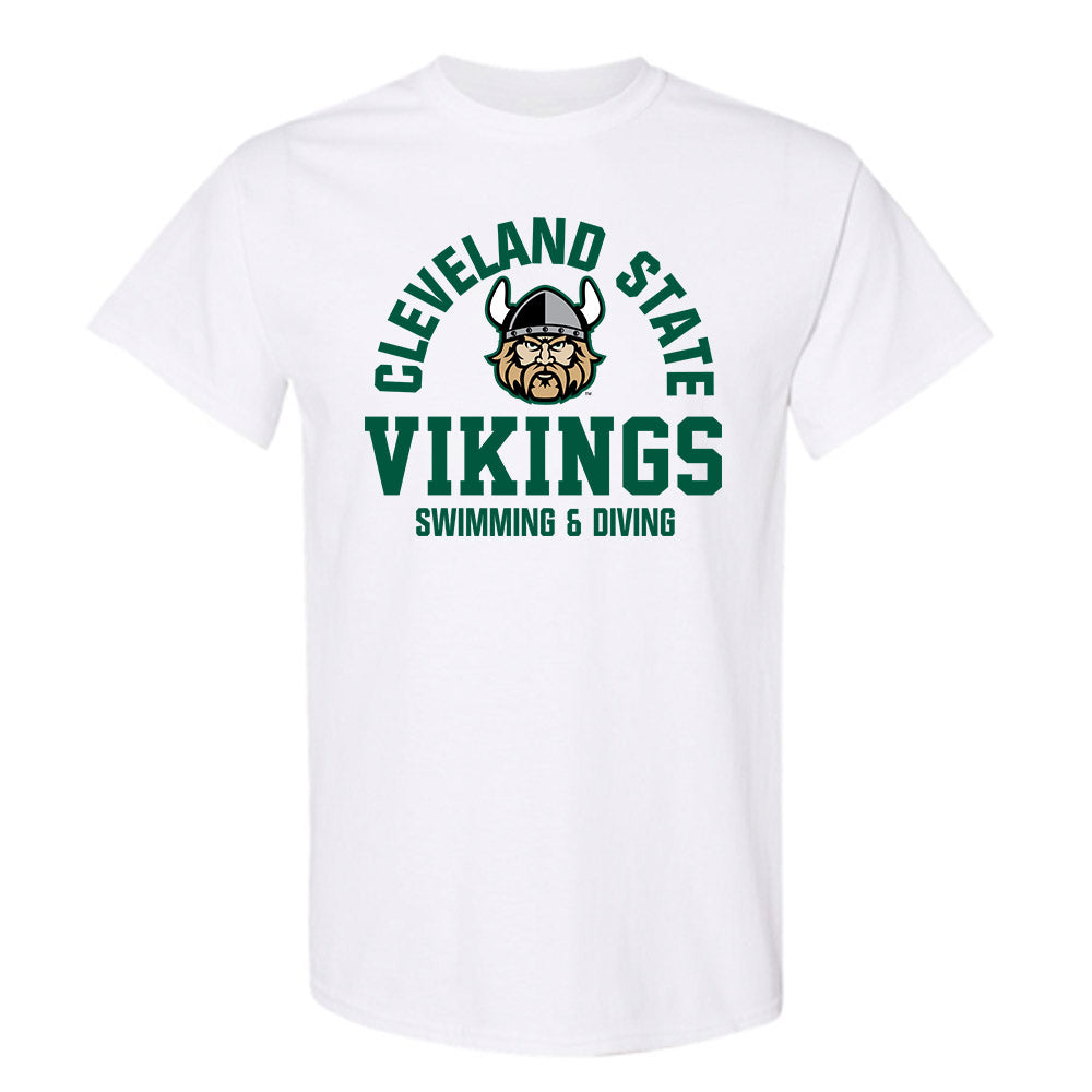 Cleveland State - NCAA Women's Swimming & Diving : Riley Ogilvie - Classic Shersey T-Shirt-0