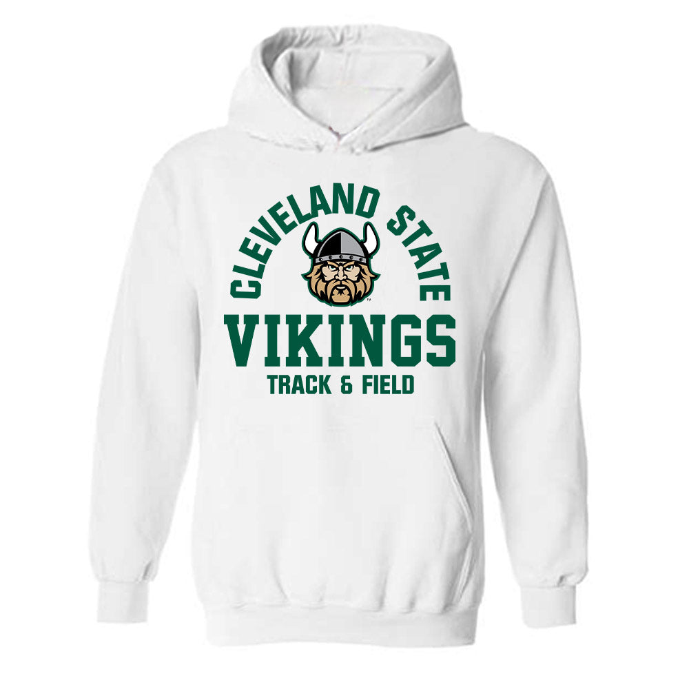Cleveland State - NCAA Women's Track & Field : Deena Ingrassia - Classic Shersey Hooded Sweatshirt-0