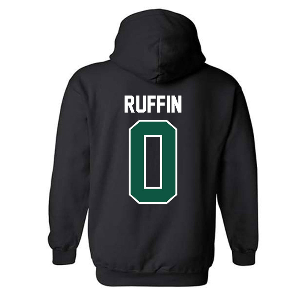 Cleveland State - NCAA Women's Basketball : Queen Ruffin - Classic Shersey Hooded Sweatshirt-1