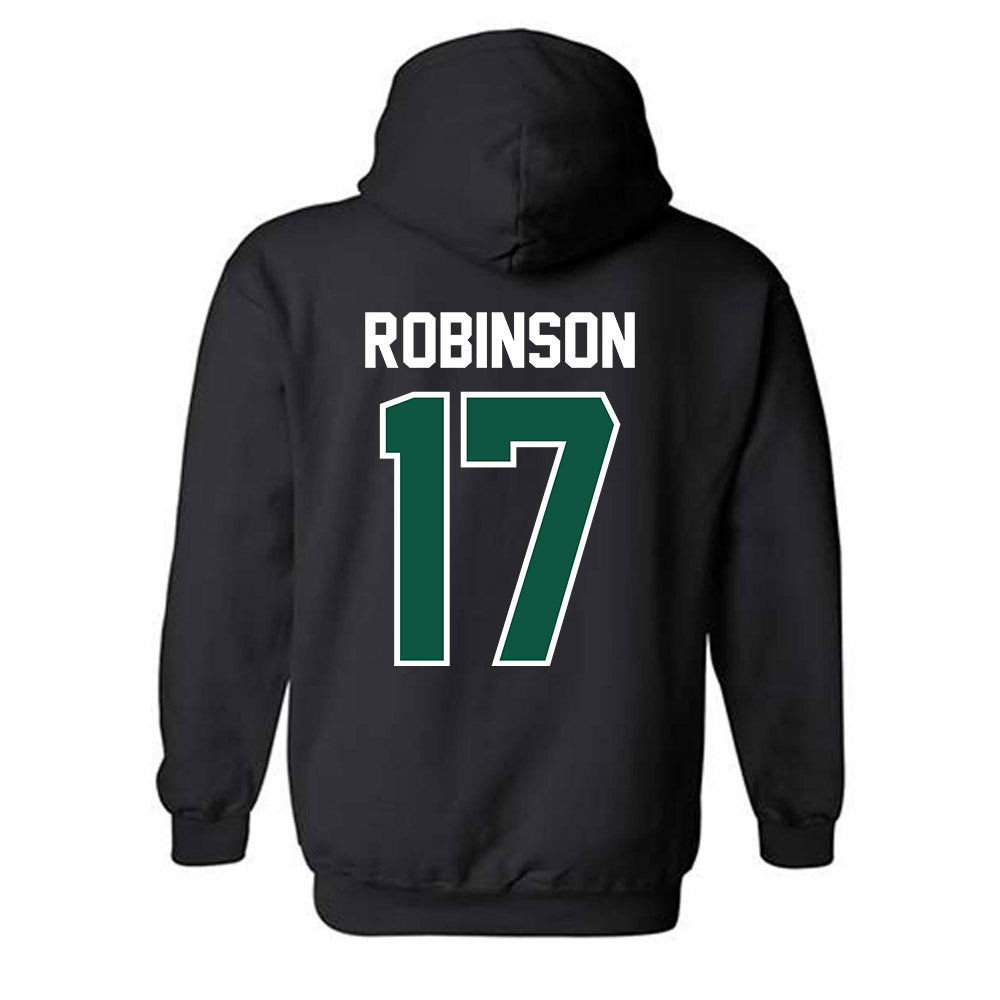 Cleveland State - NCAA Men's Lacrosse : Jayvon Robinson - Classic Shersey Hooded Sweatshirt-1