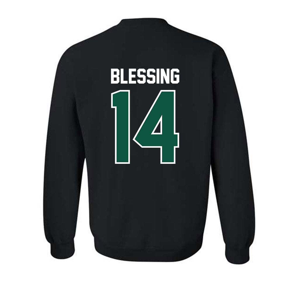 Cleveland State - NCAA Men's Lacrosse : Alec Blessing - Classic Shersey Crewneck Sweatshirt-1