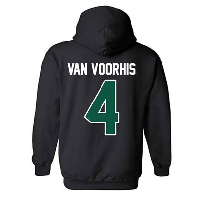 Cleveland State - NCAA Men's Lacrosse : Adam Van Voorhis - Classic Shersey Hooded Sweatshirt-1
