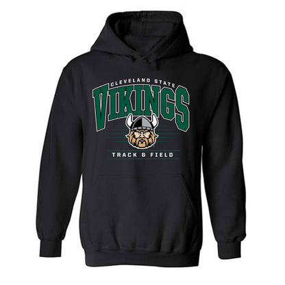 Cleveland State - NCAA Women's Track & Field : Emma Sanders - Classic Shersey Hooded Sweatshirt-0