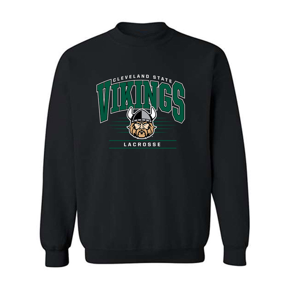 Cleveland State - NCAA Men's Lacrosse : Oliver Vanyo - Classic Shersey Crewneck Sweatshirt-0