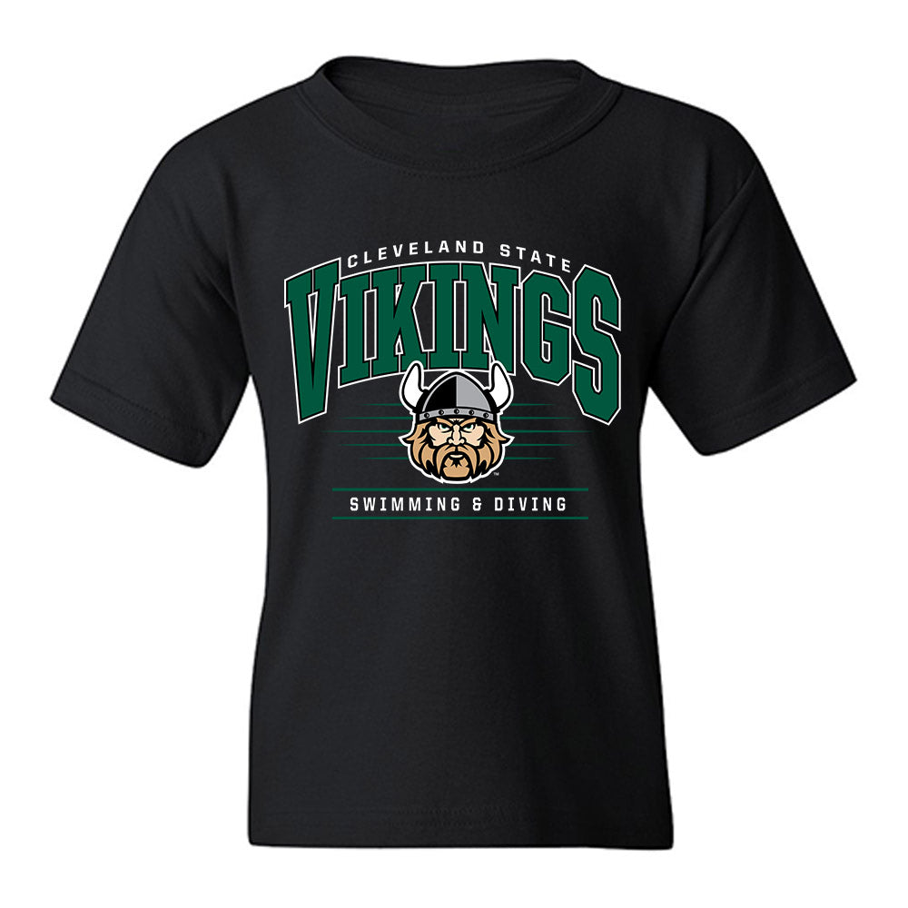 Cleveland State - NCAA Men's Swimming & Diving : Vittorio Cappabianca - Classic Shersey Youth T-Shirt-0
