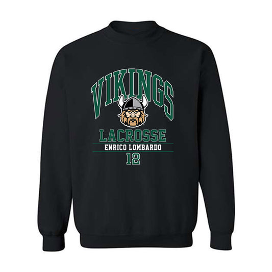 Cleveland State - NCAA Men's Lacrosse : Enrico Lombardo - Classic Fashion Shersey Crewneck Sweatshirt-0
