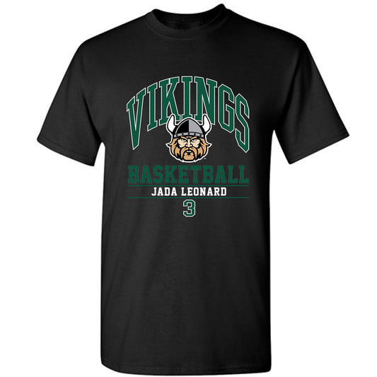 Cleveland State - NCAA Women's Basketball : Jada Leonard - Classic Fashion Shersey T-Shirt-0