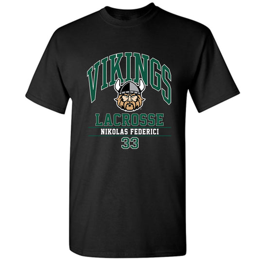 Cleveland State - NCAA Men's Lacrosse : Nikolas Federici - Classic Fashion Shersey T-Shirt-0