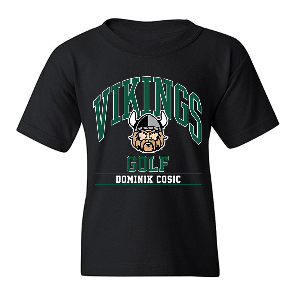 Cleveland State - NCAA Men's Golf : Dominik Cosic - Classic Fashion Shersey Youth T-Shirt-0