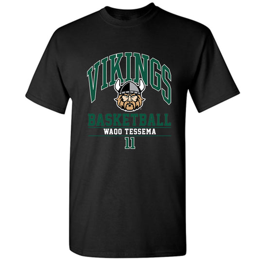 Cleveland State - NCAA Men's Basketball : Waqo Tessema - Classic Fashion Shersey T-Shirt-0