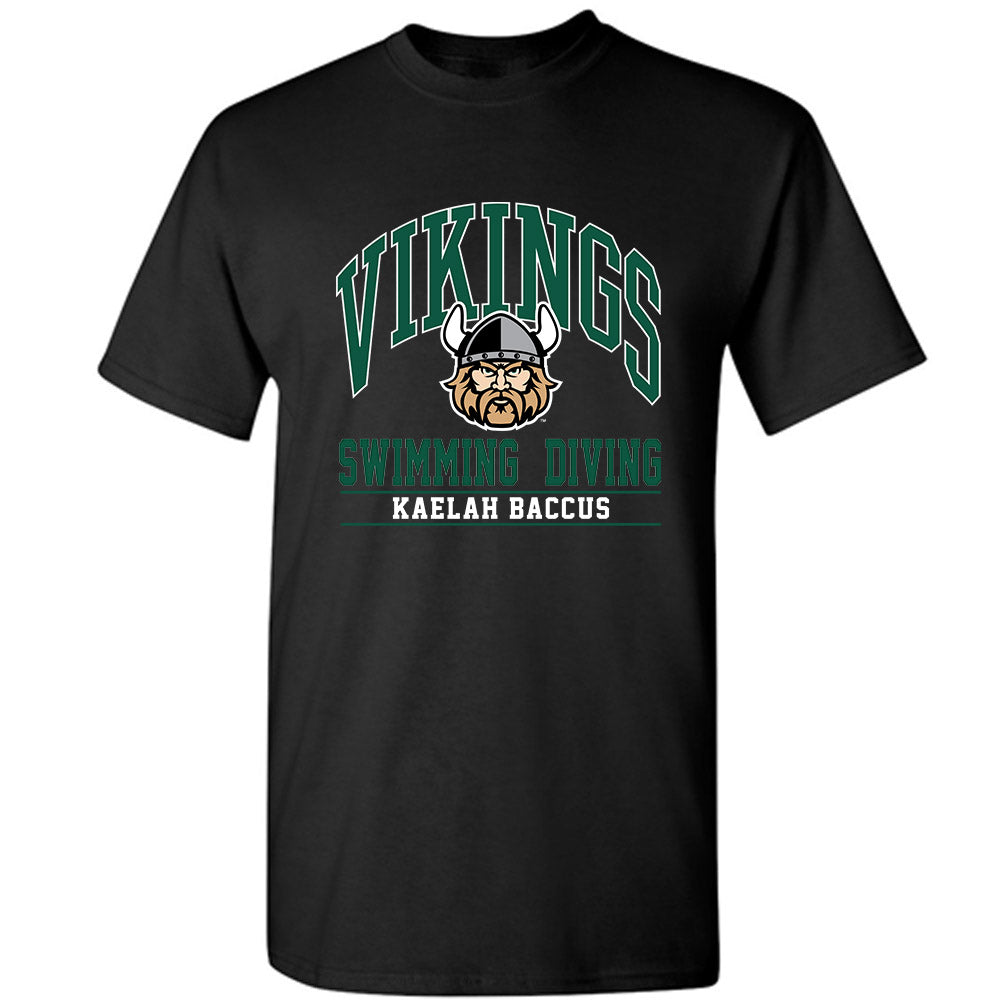 Cleveland State - NCAA Women's Swimming & Diving : Kaelah Baccus - Classic Fashion Shersey T-Shirt-0