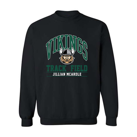 Cleveland State - NCAA Women's Track & Field : Jillian McArdle - Classic Fashion Shersey Crewneck Sweatshirt-0