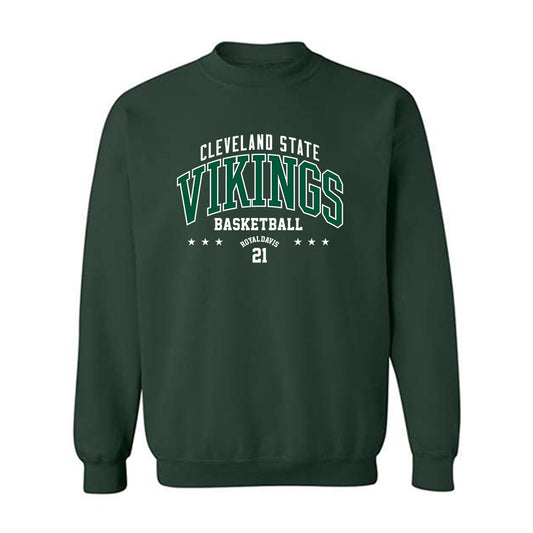 Cleveland State - NCAA Women's Basketball : Madison Royal-Davis - Classic Fashion Shersey Crewneck Sweatshirt-0
