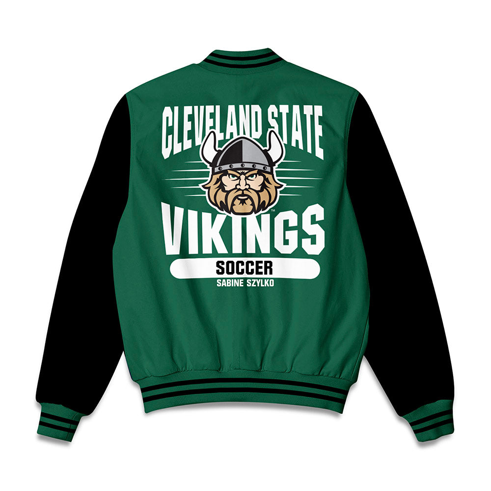 Cleveland State - NCAA Women's Soccer : Sabine Szylko - Bomber Jacket-1