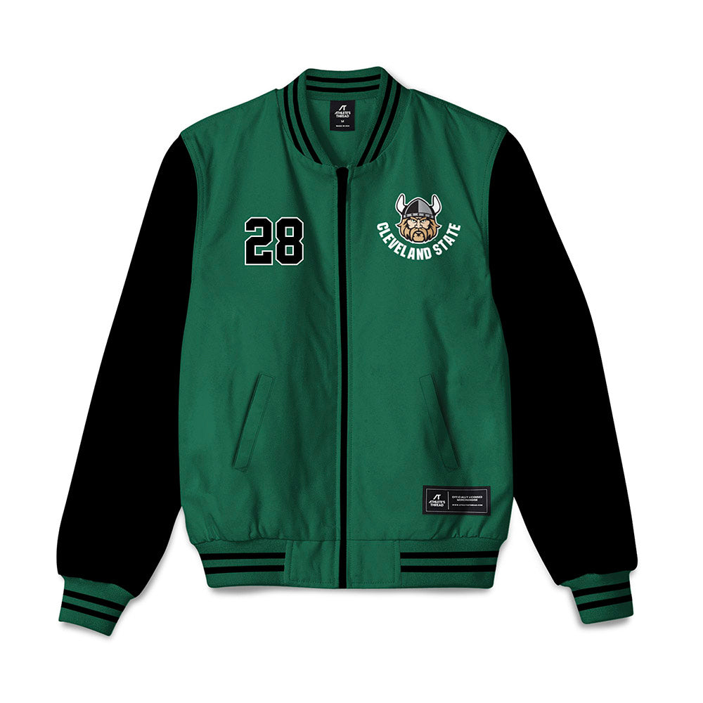 Cleveland State - NCAA Men's Lacrosse : Dylan Tomarchio - Bomber Jacket-0
