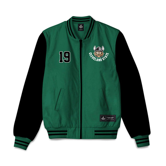Cleveland State - NCAA Men's Lacrosse : Joseph Ginnetti - Bomber Jacket-0