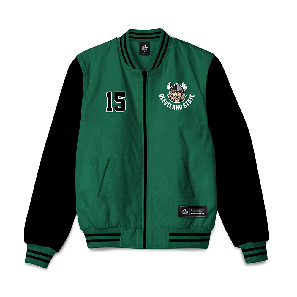 Cleveland State - NCAA Women's Soccer : Elsa Baldasano - Bomber Jacket-0