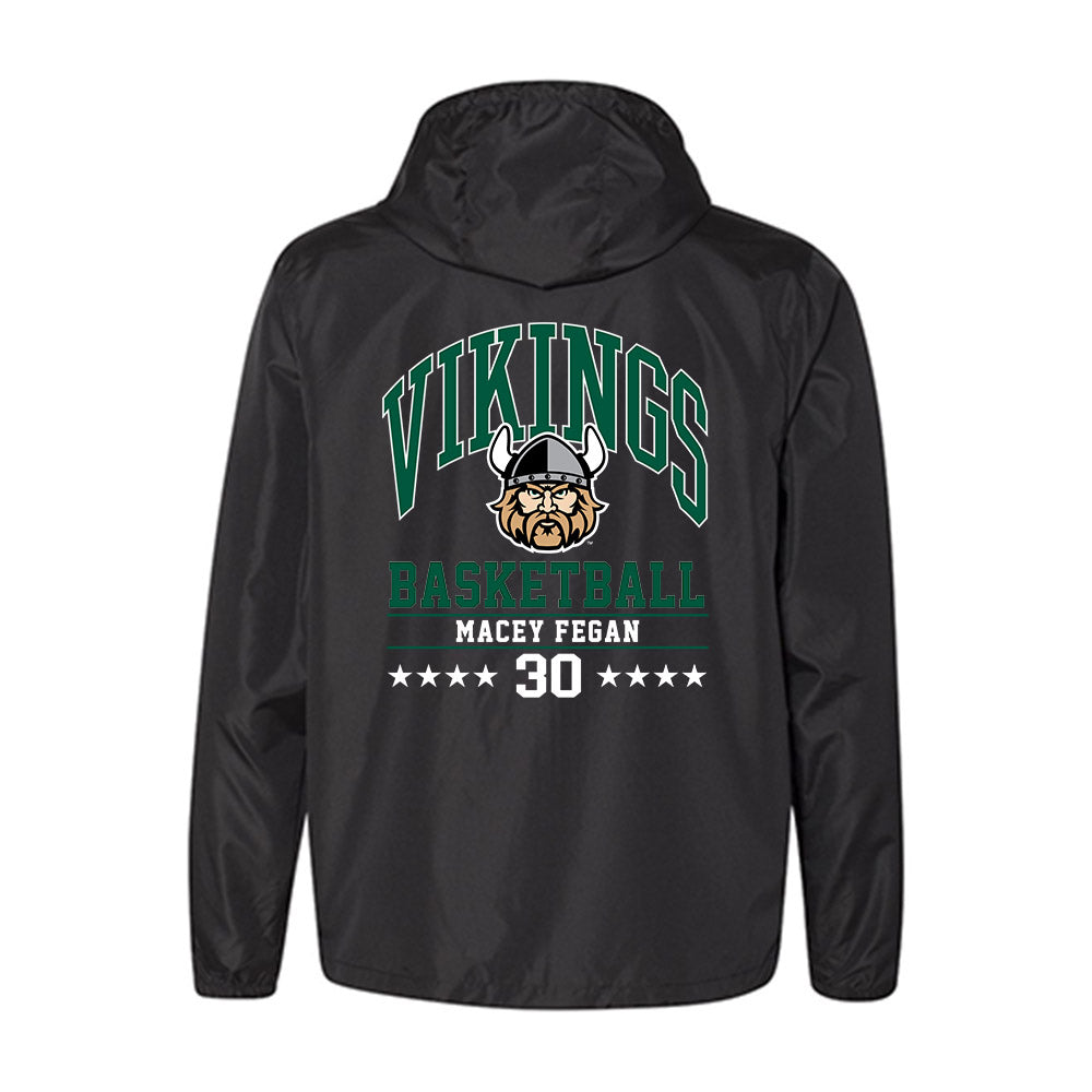 Cleveland State - NCAA Women's Basketball : Macey Fegan - Windbreaker-1