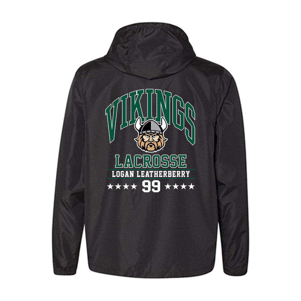 Cleveland State - NCAA Men's Lacrosse : Logan Leatherberry - Windbreaker-1