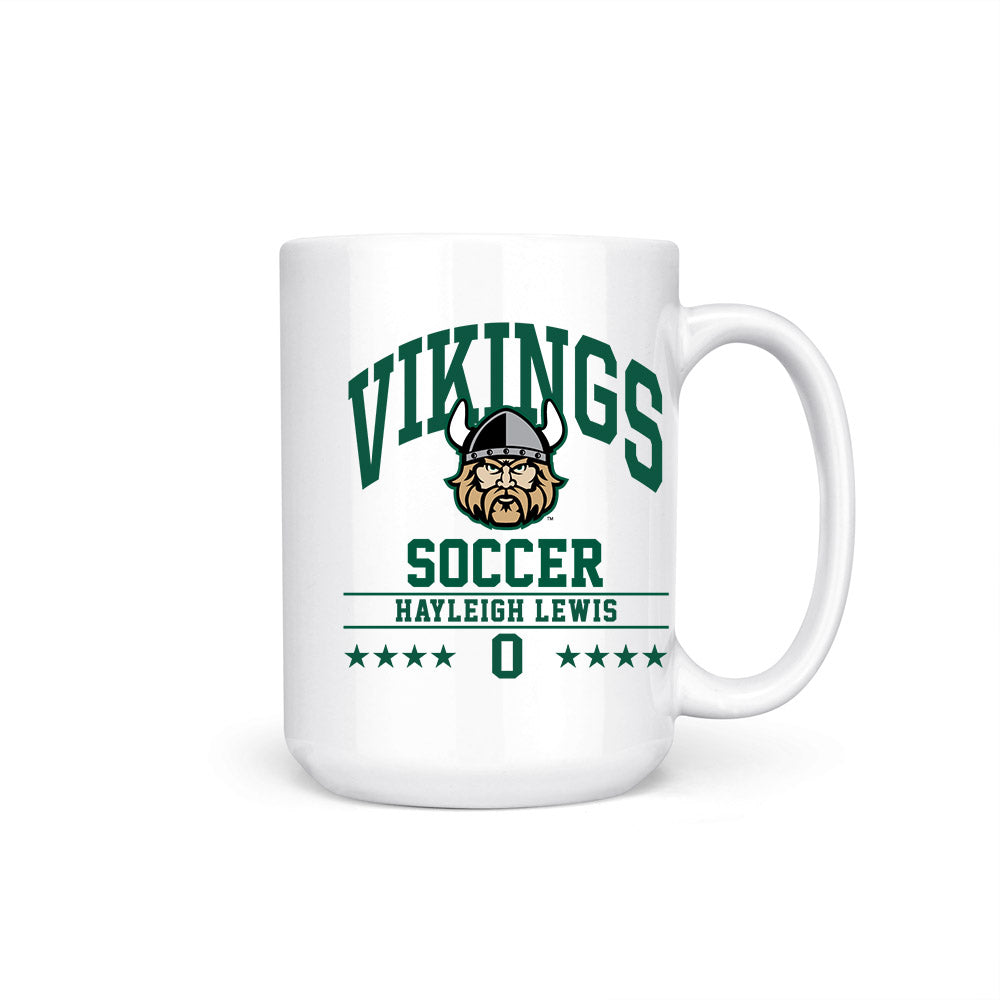 Cleveland State - NCAA Women's Soccer : Hayleigh Lewis - Coffee Mug-0
