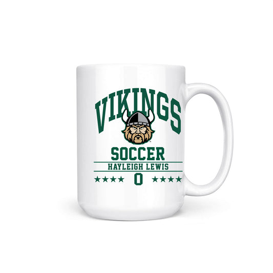 Cleveland State - NCAA Women's Soccer : Hayleigh Lewis - Coffee Mug-0