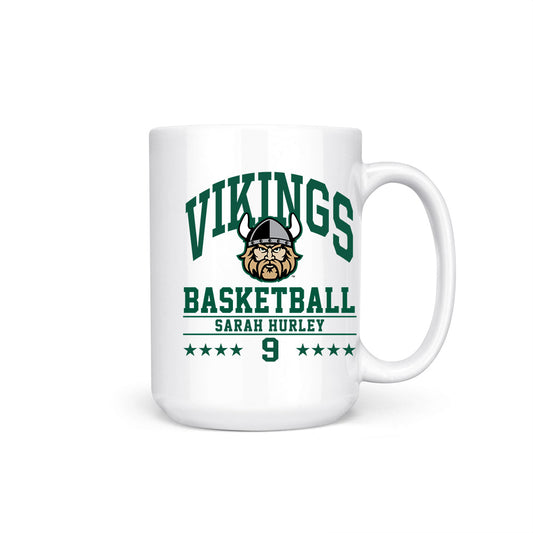 Cleveland State - NCAA Women's Basketball : Sarah Hurley - Coffee Mug-0