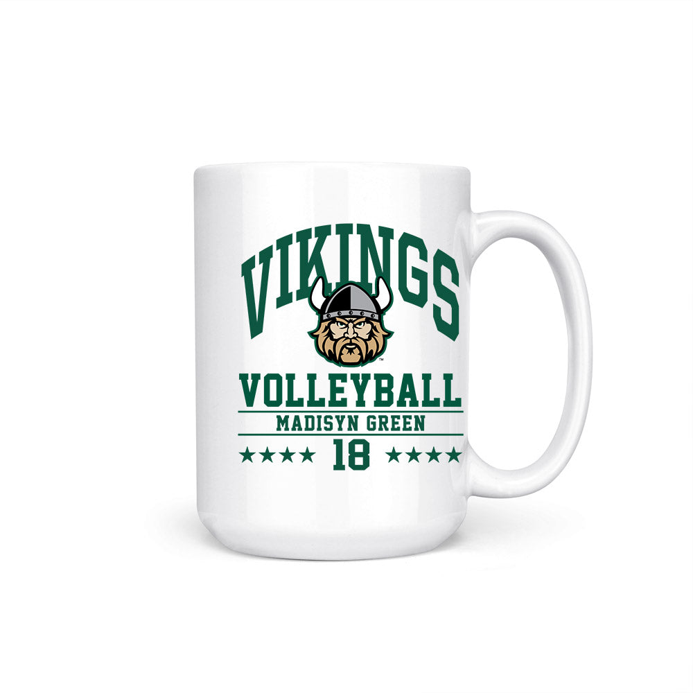 Cleveland State - NCAA Women's Volleyball : Madisyn Green - Coffee Mug-0