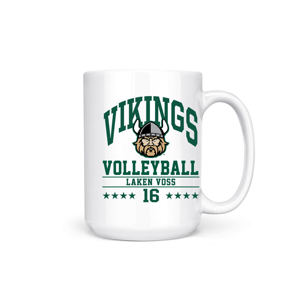 Cleveland State - NCAA Women's Volleyball : Laken Voss - Coffee Mug-0