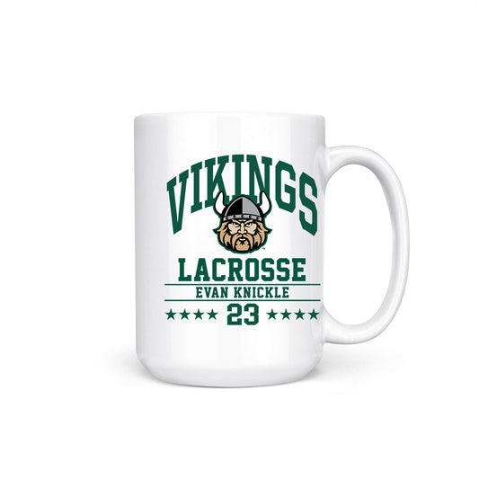Cleveland State - NCAA Men's Lacrosse : Evan Knickle - Coffee Mug-0