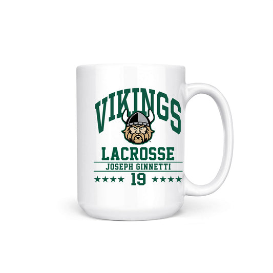 Cleveland State - NCAA Men's Lacrosse : Joseph Ginnetti - Coffee Mug-0