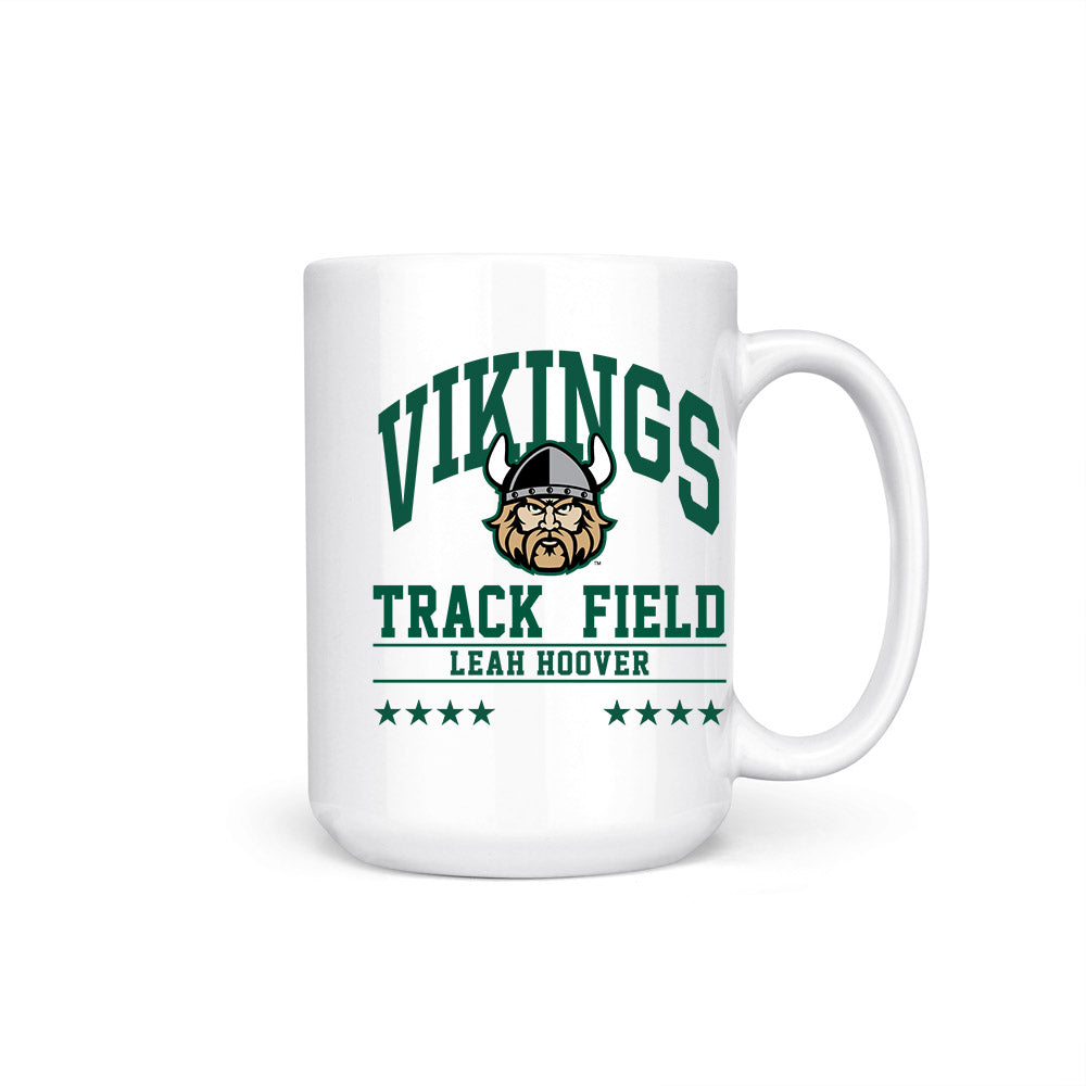 Cleveland State - NCAA Women's Track & Field : Leah Hoover - Coffee Mug-0