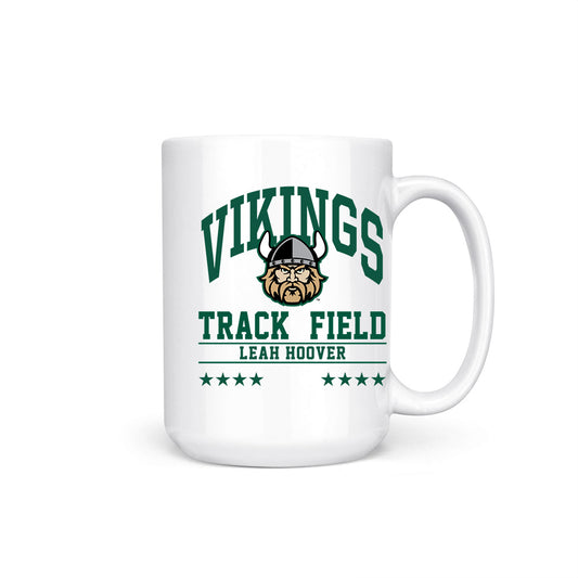Cleveland State - NCAA Women's Track & Field : Leah Hoover - Coffee Mug-0