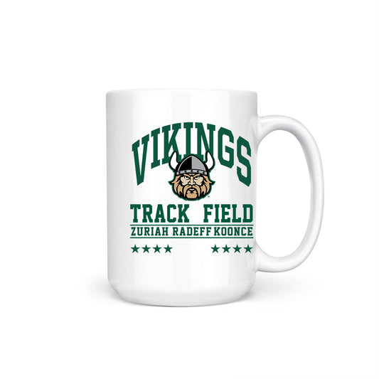 Cleveland State - NCAA Women's Track & Field : Zuriah Radeff-Koonce - Coffee Mug-0