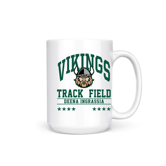 Cleveland State - NCAA Women's Track & Field : Deena Ingrassia - Coffee Mug-0
