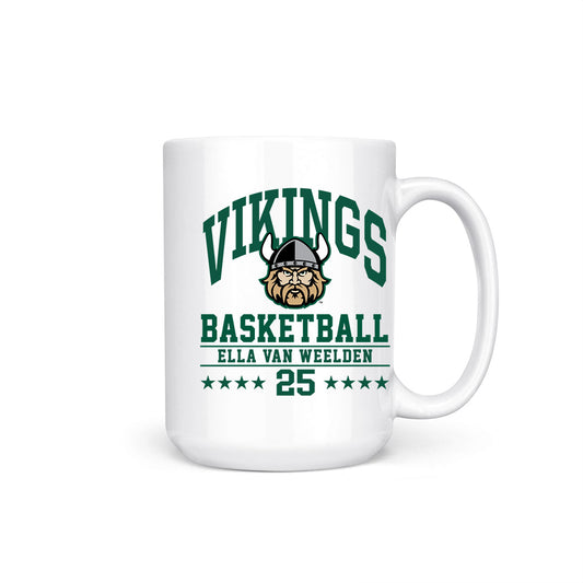 Cleveland State - NCAA Women's Basketball : Ella Van Weelden - Coffee Mug-0