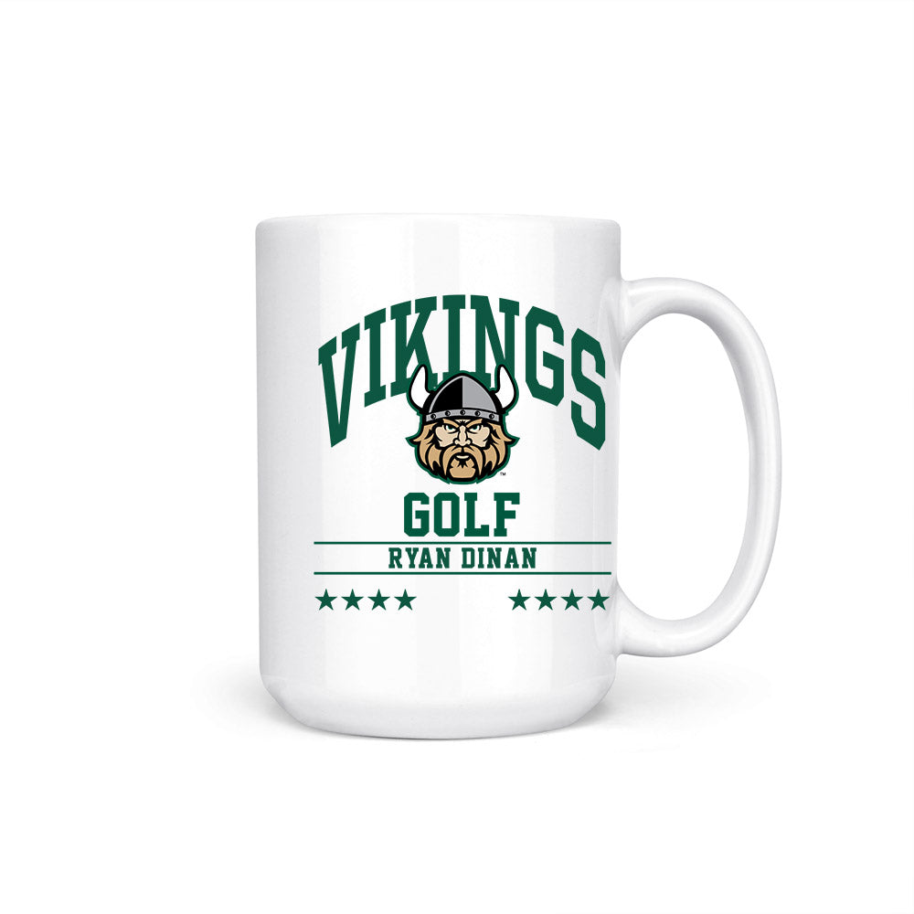 Cleveland State - NCAA Men's Golf : Ryan Dinan - Coffee Mug-0