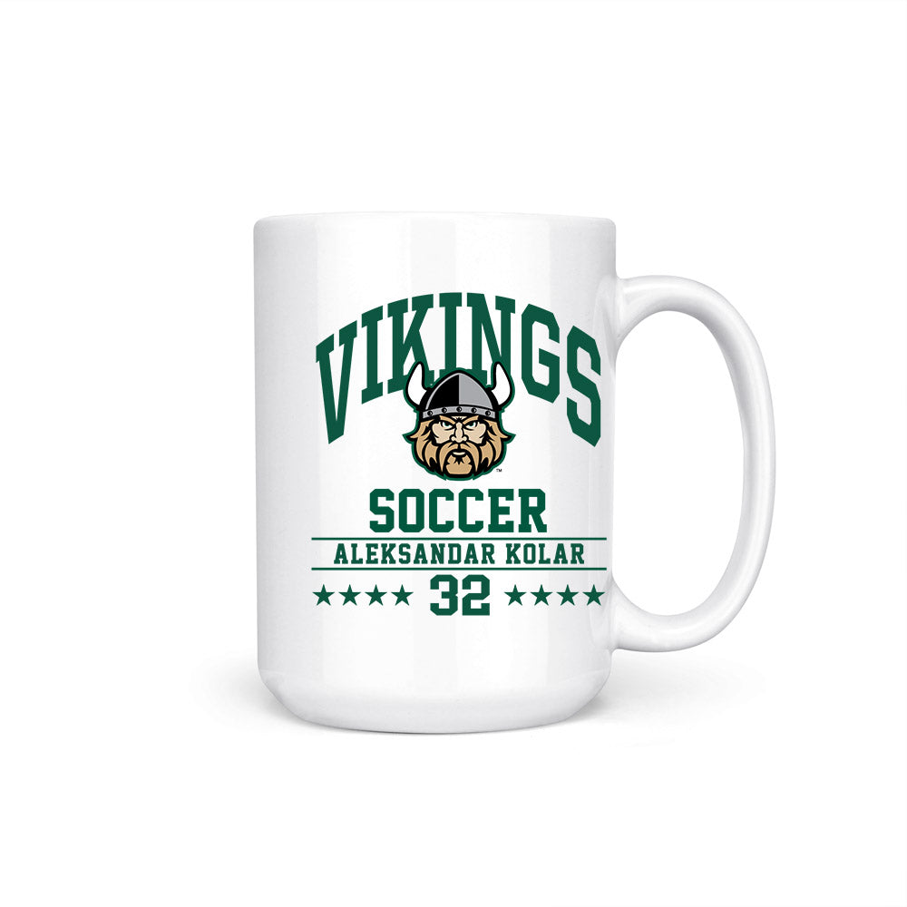 Cleveland State - NCAA Men's Soccer : Aleksandar Kolar - Coffee Mug-0