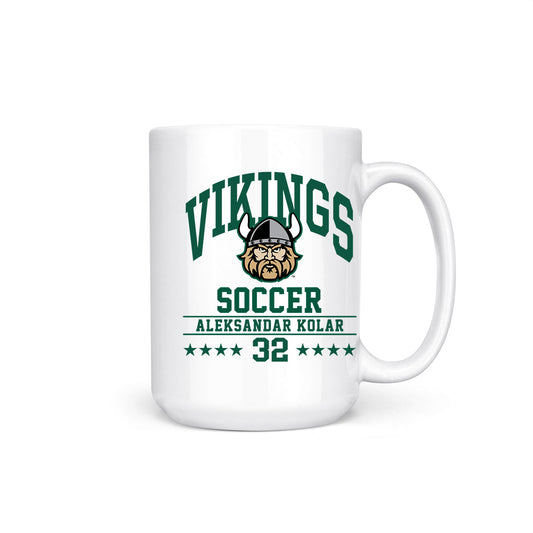 Cleveland State - NCAA Men's Soccer : Aleksandar Kolar - Coffee Mug-0